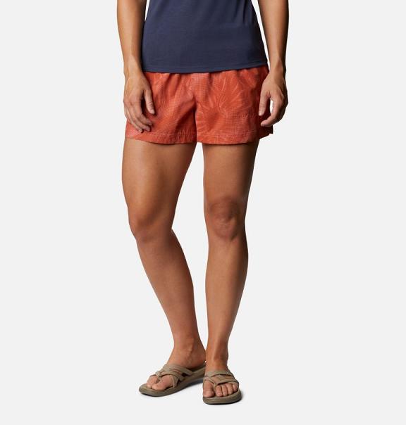 Columbia Sandy River II Shorts Orange For Women's NZ26158 New Zealand